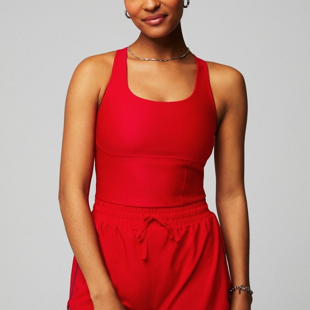Fabletics Bold Red Workout Tank